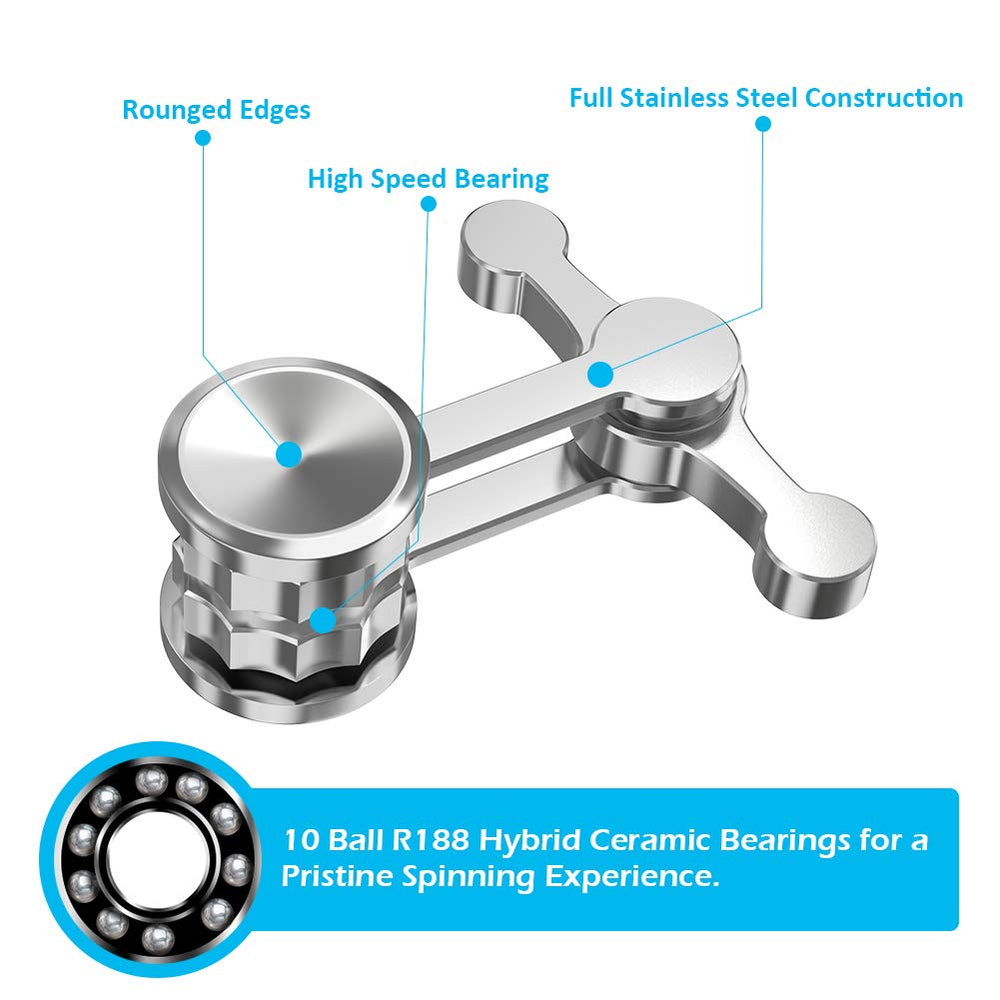 Duomishu Ceramic precision bearings: ultra-smooth rotation for extended spins.