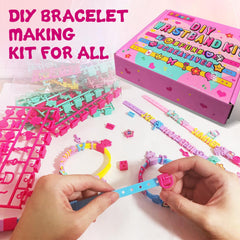 Dupamind friendship bracelet kit purple strap enables creative, mix-and-match designs