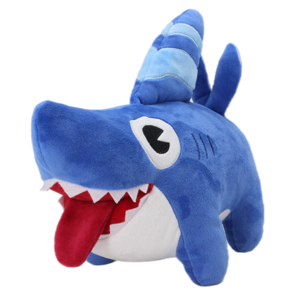 Dupuci shark dog plush bedtime snuggle, ideal for cozy evenings.
