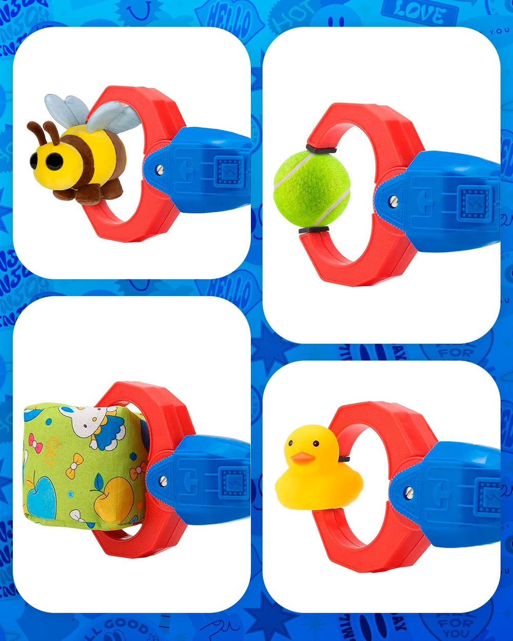 Duseu 15-7-inch reach claw grabber ready to reach under furniture
