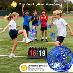 Hand-operated drone with motion sensors helps beginners learn sight and control safely.