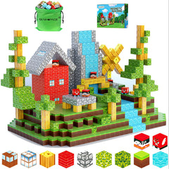 DUSH PACE forest world collection of magnetic blocks inspires imaginative play