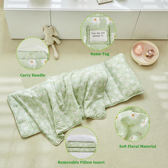 DuShow mat with integrated name card for quick identification.
