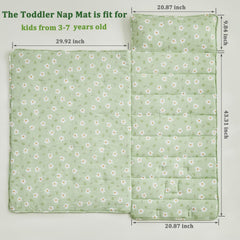 DuShow nap mat with pillow offers soft, breathable rest time comfort.