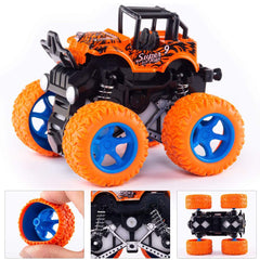 Duyfioa Monster Trucks colorful designs attract kids to imaginative play.