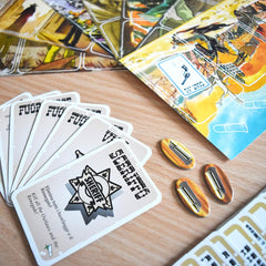 Player setup and action flow for dV Giochi Da Vinci Bang 4th Edition.