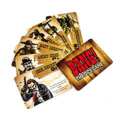 Da Vinci Bang! player mat supports smooth turns during rounds.