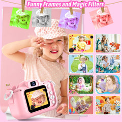 Dwfit Upgrade Selfie Kids Camera in use captures memories on the go.