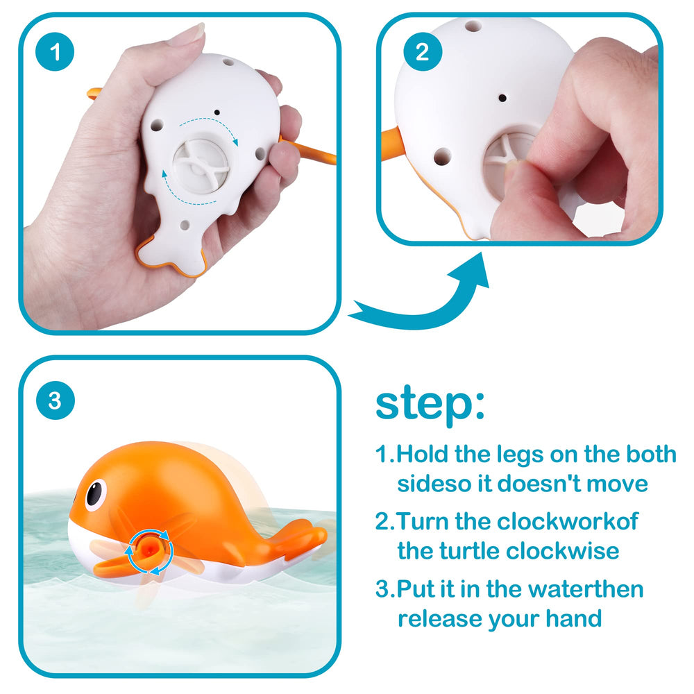 Dwi Dowellin frog net fishing supports interactive pretend bath time play.