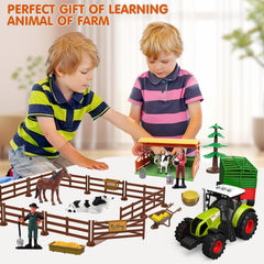 Dwi Dowellin farm tools and manger image encourage hands-on play and basic farm routine ideas