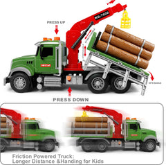 Dwi Dowellin flatbed tilts up and down to simulate loading tasks.