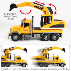 Dwi Dowellin friction-powered truck promotes active hands-on fun.