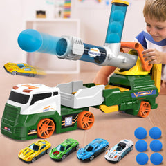 Dwi Dowellin racing cars set ready for pretend races
