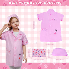 DWMTGS Doctor Kit doctor costume enhances immersive pretend play outfits