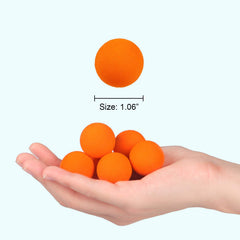 DX DA XIN foam balls measuring 1.06 inches in diameter for consistent launches