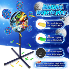 DX DA XIN space-themed standing target with five practice zones for variety