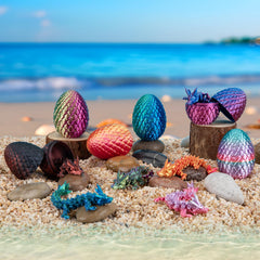 Dxldfks Easter basket dragon figures add playful charm to gift baskets