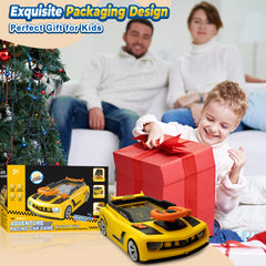 DY-GO gift-ready racing toy packaging for birthdays and holidays