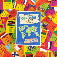 DYCE Continent Race game children playing together promotes teamwork