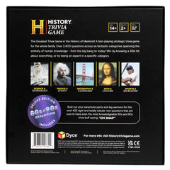 DYCE History Channel Trivia Board Game Deluxe Edition Christmas stockings-friendly gift