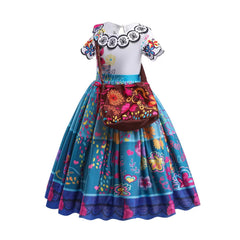 DYJJKM Mirabel blue costume bag adds sparkle to party outfits.