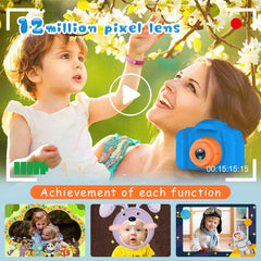 Dylanto Upgrade Kids Selfie Camera 32GB SD card included supports thousands of photos.
