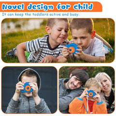 Dylanto Upgrade Kids Selfie Camera safe soft plastic shell protects curious hands.