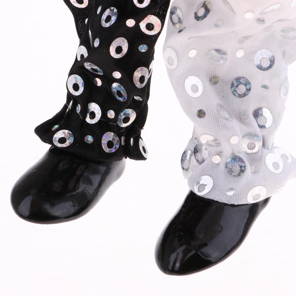DYNWAVE clown doll versatile pose sits or stands for flexible displays