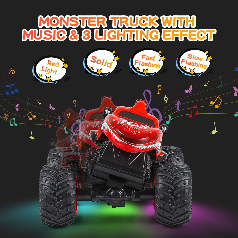 DYODYORC music modes and lights for immersive pretend play.
