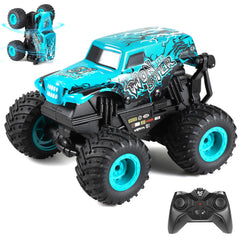 DYODYORC remote control car front view shows bold design and precise steering for kids