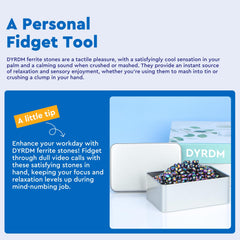 DYRDM ferrite putty demonstrates durability for long desk sessions