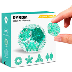DYRDM Magnetic Fidget Sphere assembly for creative building and focus