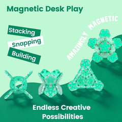 DYRDM Magnetic Fidget Sphere snap-fit design enables quick builds