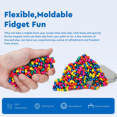 DYRDM putty hands-on use in work sessions promotes concentration