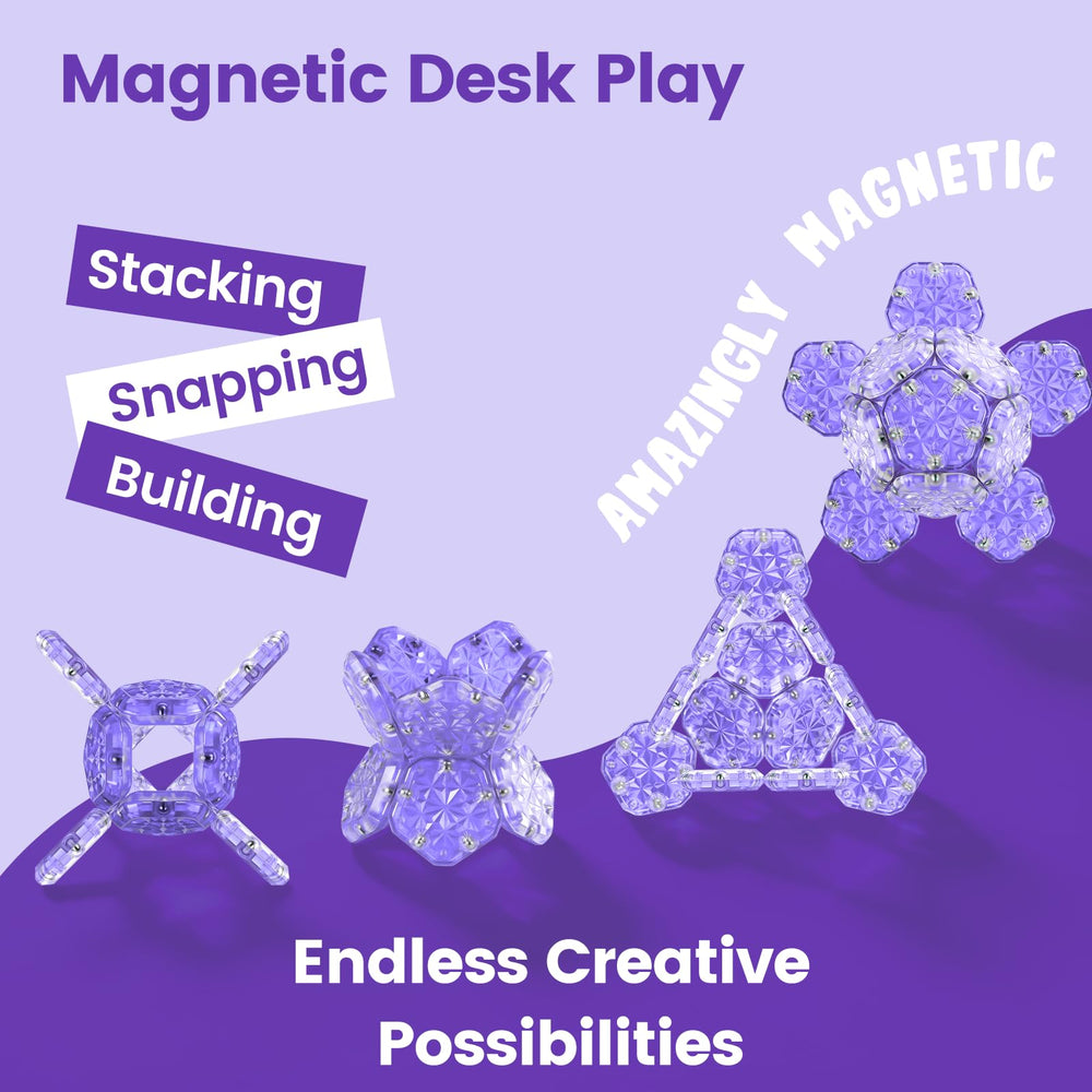 DYRDM sensory twist-stack pieces for calming desk play and concentration