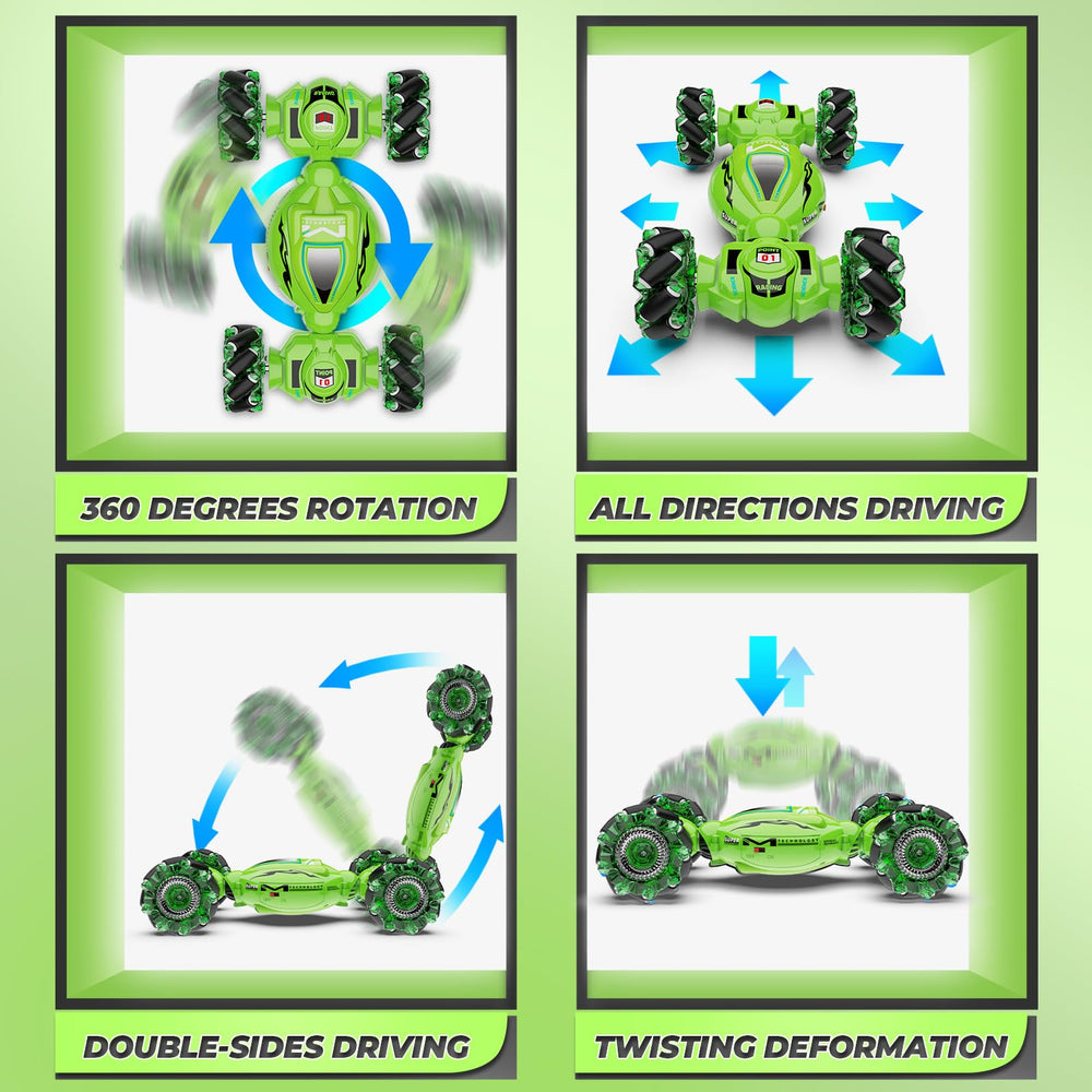 Dysaim Gesture RC Car all-terrain chassis handles varied surfaces