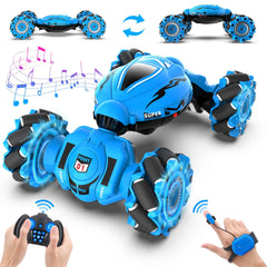 Dysaim Gesture RC Car front view highlighting responsive gesture control for fast action