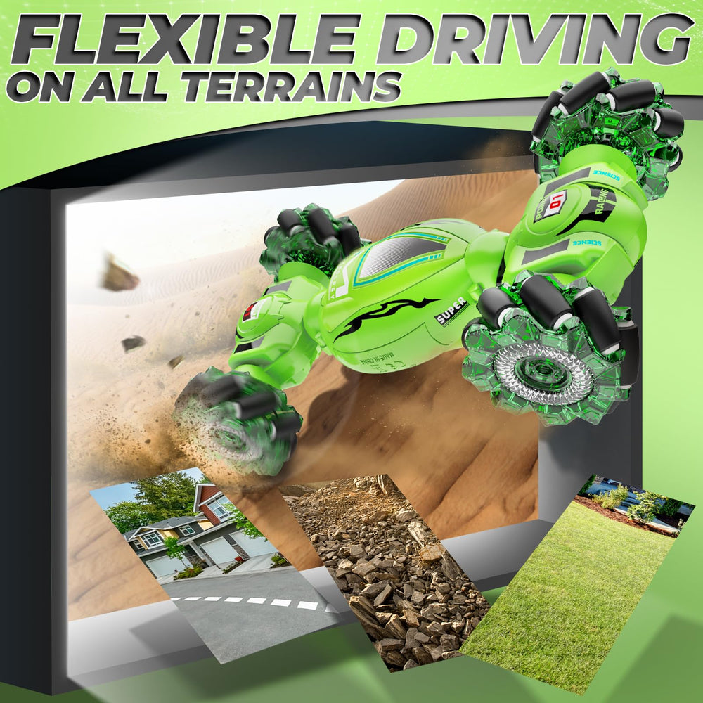 Dysaim Gesture RC Car gesture-sensing watch enables hands-free control