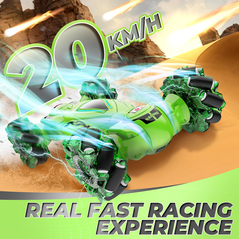 Dysaim Gesture RC Car lights and music create immersive action