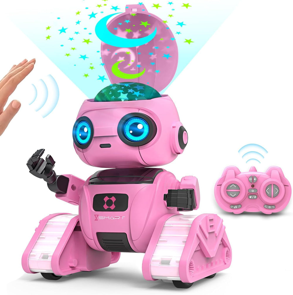 Dzxlin robot toy charges via USB Type-C for quick sessions