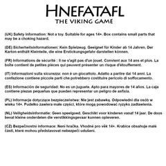 Unboxing bundle image showing complete ready-to-play Hnefatafl set
