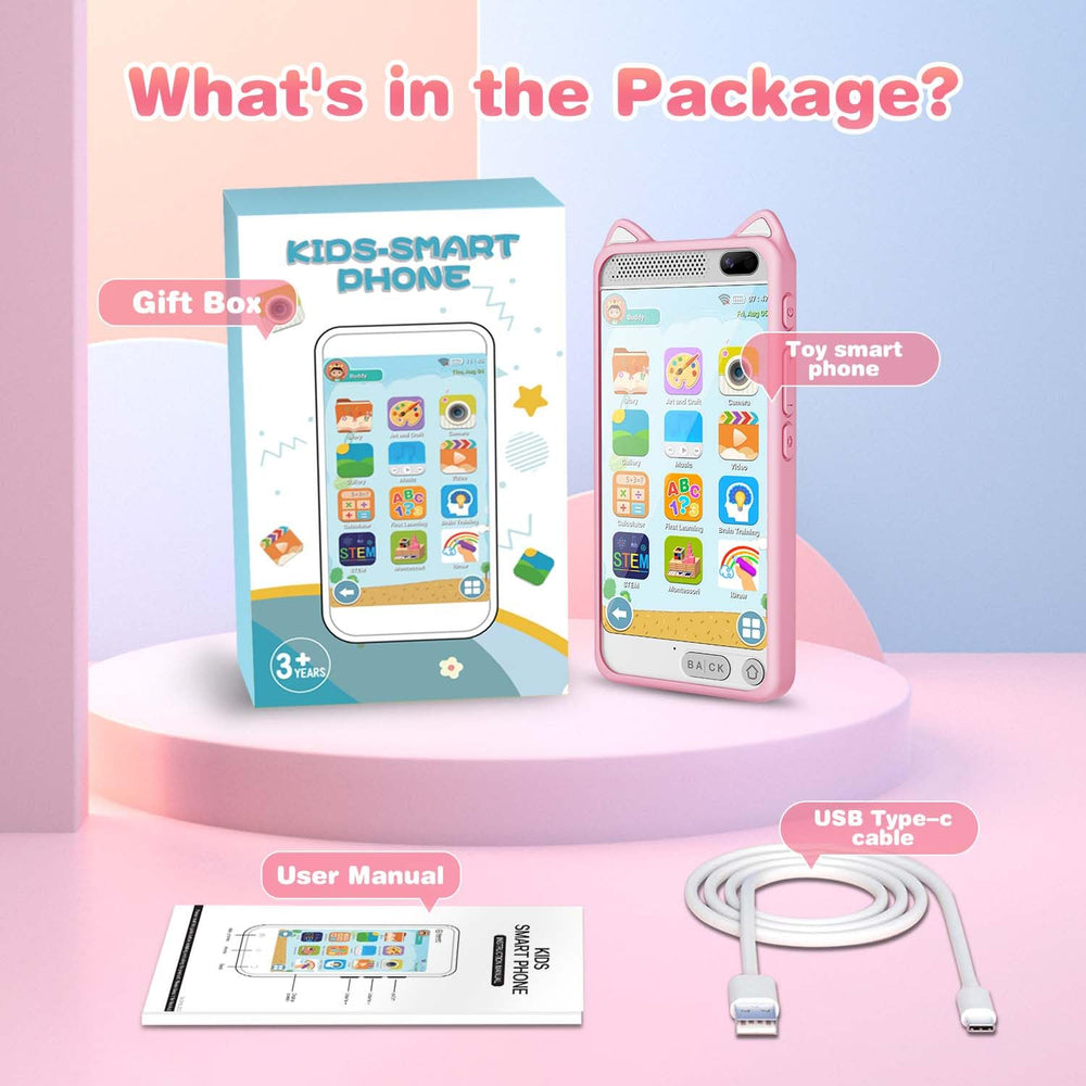 Educational games and camera features support creativity and early tech skills