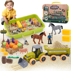 Eaciilee farm-toys animals invite imaginative play and sensory exploration.