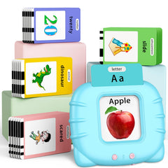Eaever 520 sight words reader shown during interactive learning with a child.