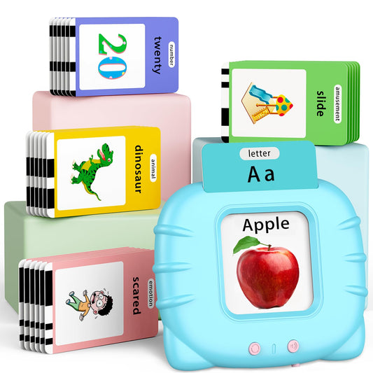 Eaever talking flashcards readout for early language learners.