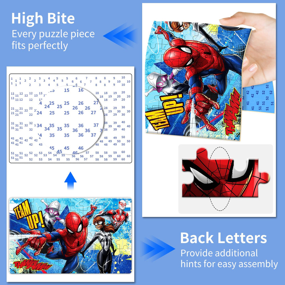 Eagarch kids puzzles colorful pieces close-up show durability and vibrant visuals
