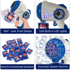 EagleStone 2 Bubble Gun makes a playful gift for birthdays and holidays