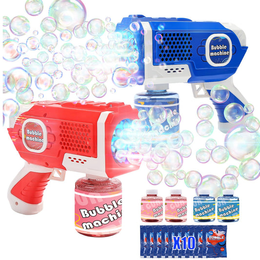 EagleStone 2 Bubble Guns in action with eight outlets delivering vibrant bubbles.