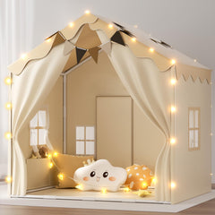 EagleStone 2-in-1 Kids Tent front view with dual doors for easy access and play