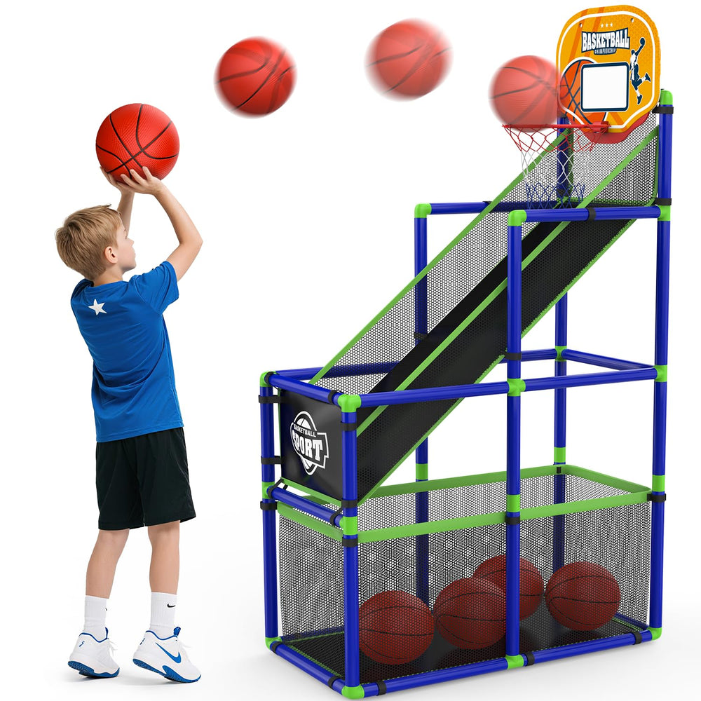 EagleStone arcade basketball hoop indoor with adjustable height for versatile play